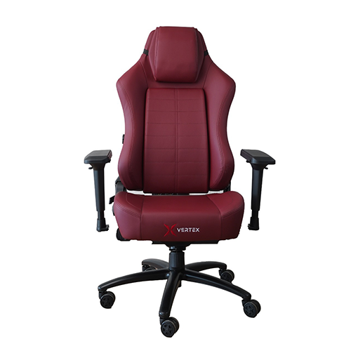 კომპიუტერის სკამი - Vertex Imperion Gaming Chair Bordeaux Leather